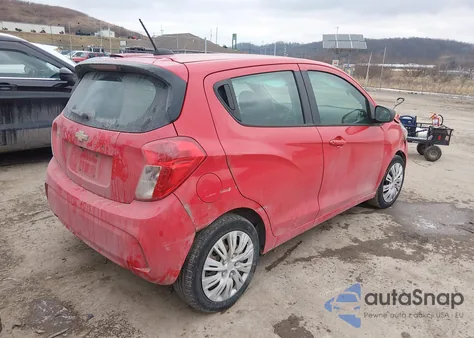 2017 Chevrolet Spark Ls Manual z USA, uszkodzony, nr VIN KL8CA6SAXHC716099